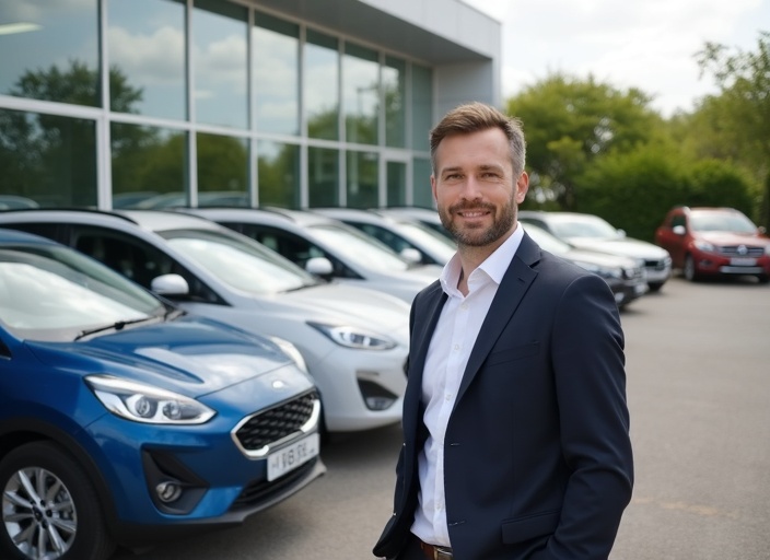 London Car Buyer headquarters and collection fleet